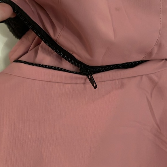 Suokeni Women's S Waterproof Ski Jacket Warm Removable Hood Pink jacket. NWOT - Picture 12 of 13